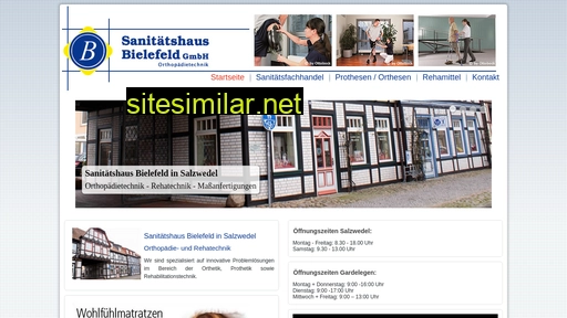 sanitaetshaus-bielefeld.de alternative sites