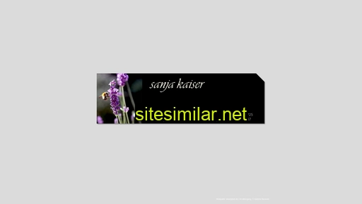sanja-kaiser.de alternative sites