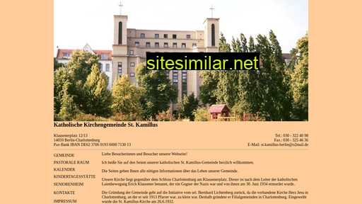 sankt-kamillus-gemeinde.de alternative sites