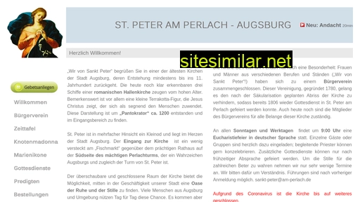 sankt-peter-am-perlach.de alternative sites