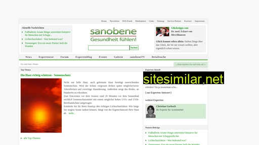 sanobene.de alternative sites