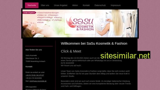 sasu-kosmetik.de alternative sites