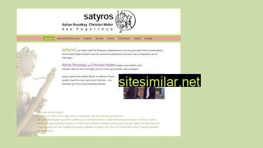 satyros-dasfagottduo.de alternative sites