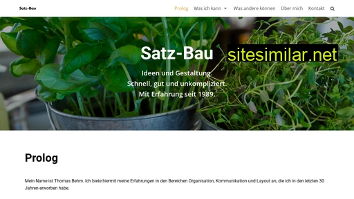 satz-bau.de alternative sites
