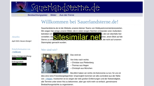 sauerlandsterne.de alternative sites