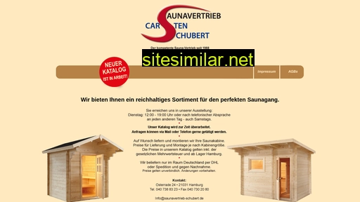 saunavertrieb-schubert.de alternative sites