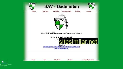 sav-badminton.de alternative sites