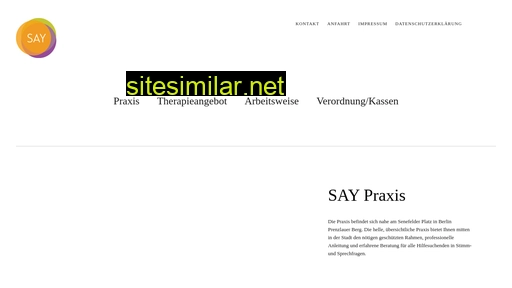 say-praxis.de alternative sites