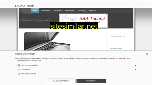 Sba-technik similar sites