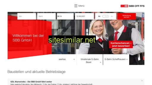 sbb-deutschland.de alternative sites