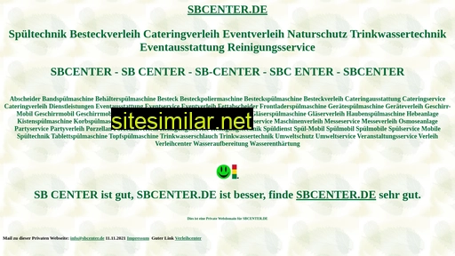 sbcenter.de alternative sites