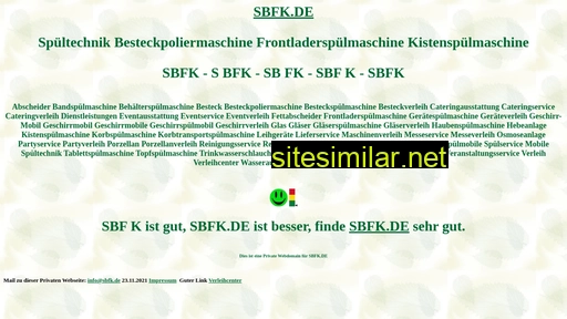 sbfk.de alternative sites