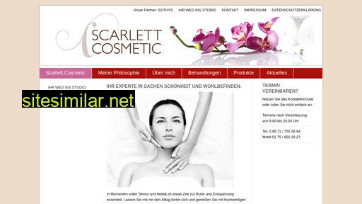 scarlett-cosmetic.de alternative sites