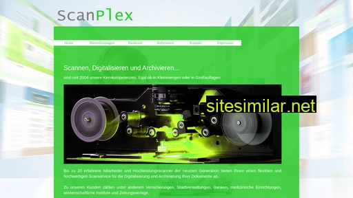 scanplex.de alternative sites