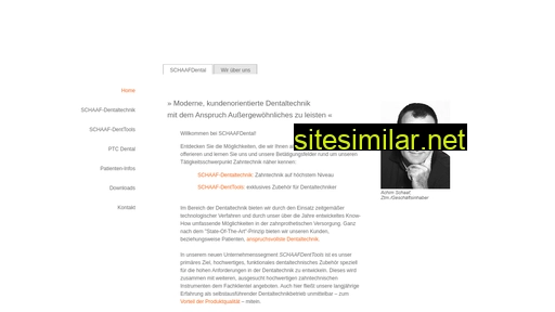 schaafdental.de alternative sites