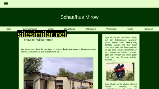 schaafhus-mirow.de alternative sites