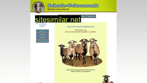 schafe-uckermark.de alternative sites