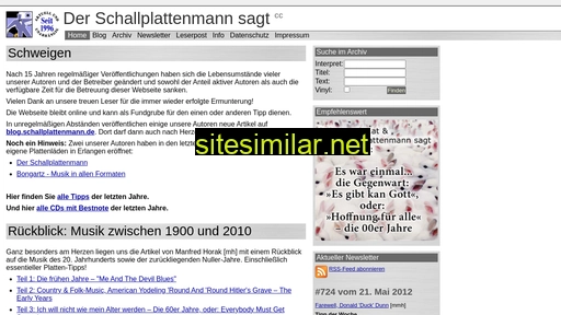 schallplattenmann.de alternative sites
