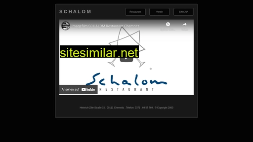 Schalom-chemnitz similar sites