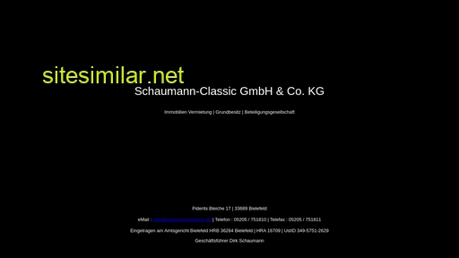 Schaumann-classic similar sites