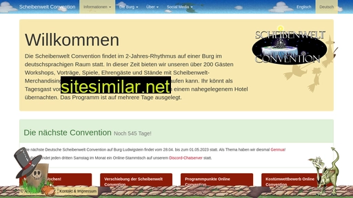 Scheibenwelt-convention similar sites