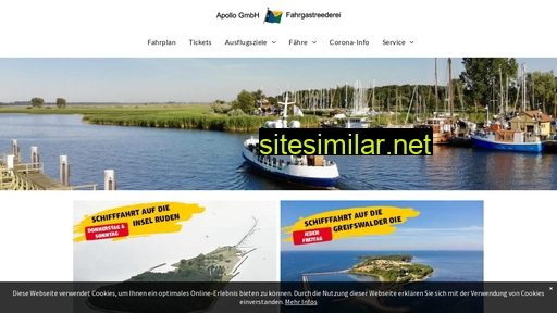 schifffahrt-apollo.de alternative sites