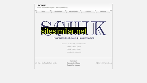 schik-versichert.de alternative sites