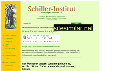 schiller-institut.de alternative sites