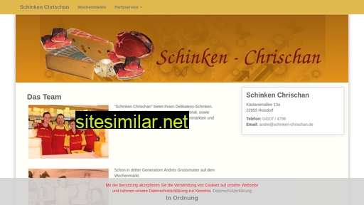 schinken-chrischan.de alternative sites