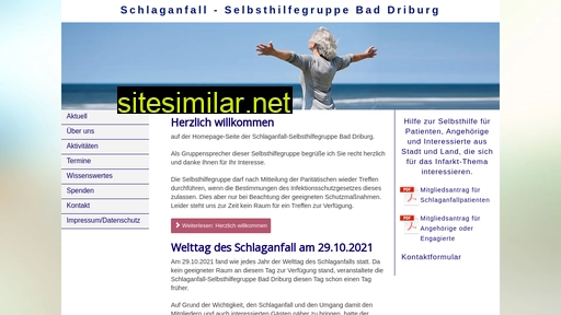 schlaganfall-shg-bad-driburg.de alternative sites