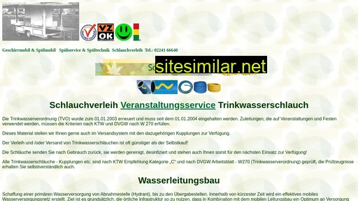 schlauch-verleih.de alternative sites