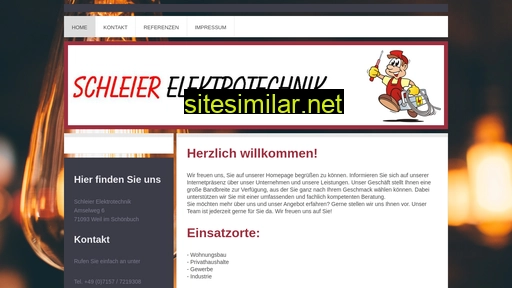 schleier-elektrotechnik.de alternative sites