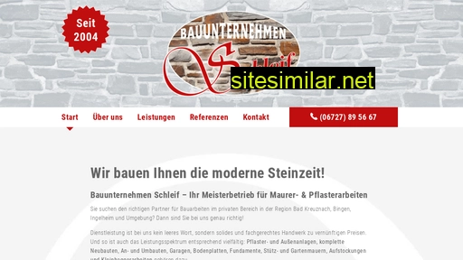 schleif-bau.de alternative sites
