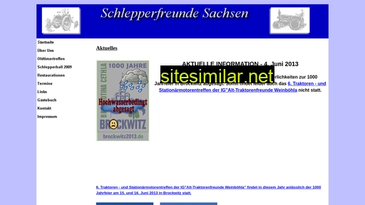 Schlepperfreunde-sachsen similar sites