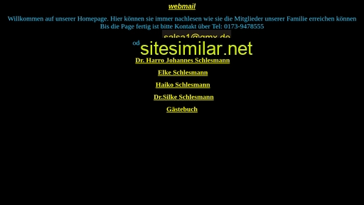 schlesmann.de alternative sites