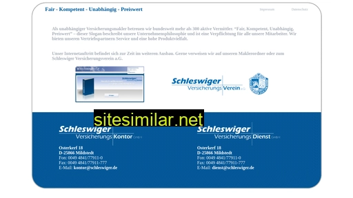Schleswiger-versicherungskontor similar sites