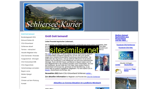 schliersee-kurier.de alternative sites