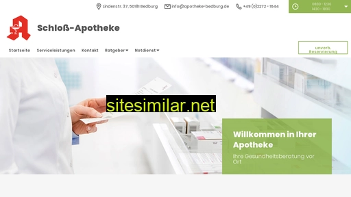 schloss-apotheke-bedburg-app.de alternative sites