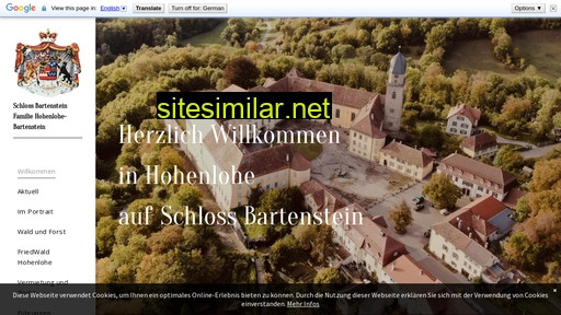 Schloss-bartenstein similar sites