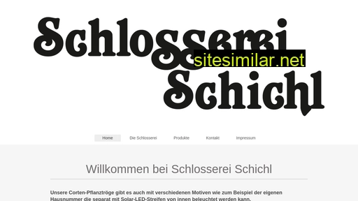 Schlosserei-schichl similar sites