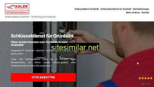 Schluesseldienst-gruenbuehl similar sites