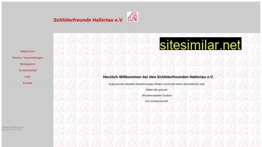 Schlueterfreunde-hallertau similar sites