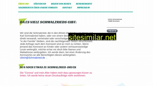 schmalzried.de alternative sites