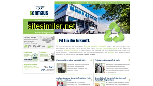 schmaus-kunststoffaufbereitung.de alternative sites