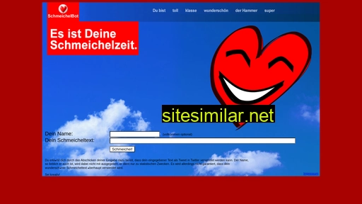 schmeichelbot.de alternative sites