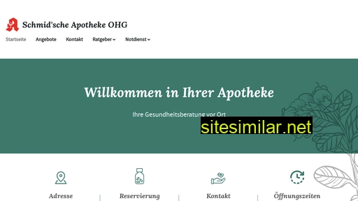 schmidsche-apotheke-app.de alternative sites