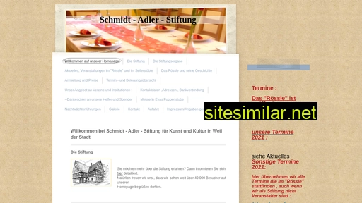 schmidt-adler-stiftung.de alternative sites