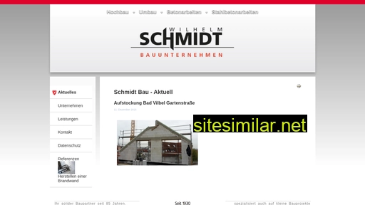 Schmidt-bau-ffm similar sites