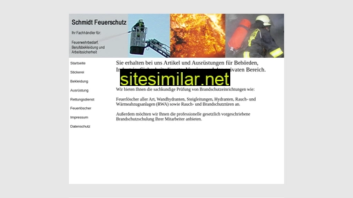 schmidt-feuerschutz.de alternative sites