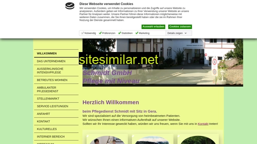 schmidt-pflege.de alternative sites